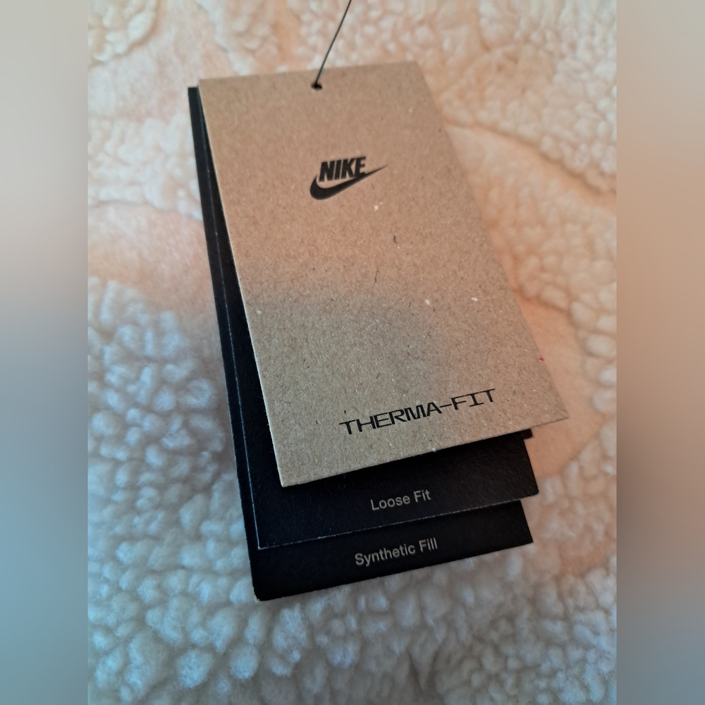 Nike LAST ONE Women's Loose Fit High-Pile Sherpa Fleece Jacket Coat XS NWT - Picture 8 of 8